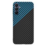 Husa pentru  Samsung Galaxy A15 CarbonFiber UltraSlim, Lightweight, negru