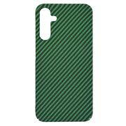 Husa pentru  Samsung Galaxy A15 CarbonFiber UltraSlim, Lightweight, verde