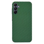 Husa pentru  Samsung Galaxy A15 CarbonFiber UltraSlim, Lightweight, verde