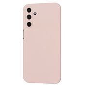 Husa pentru  Samsung Galaxy A15 Liquid Silicone, subțire, captusita cu microfibra, anti amprentă, protectie cameră foto, roz quartz