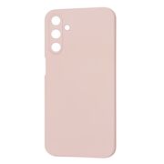 Husa pentru  Samsung Galaxy A15 Liquid Silicone, subțire, captusita cu microfibra, anti amprentă, protectie cameră foto, roz quartz