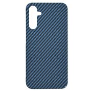 Husa pentru  Samsung Galaxy A55 CarbonFiber UltraSlim, Lightweight, albastru