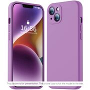 Husa silicon iPhone 13 Techsuit SoftFlex MagSafe, mov