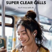 Casti Bluetooth TWS, Noise Cancelling Anker SoundCore P30i, alb