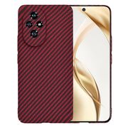 Husa pentru  Honor 200 CarbonFiber UltraSlim, Lightweight, burgundy