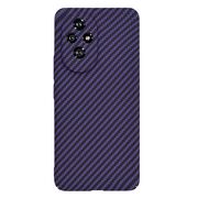 Husa pentru  Honor 200 CarbonFiber UltraSlim, Lightweight, mov