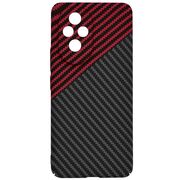 Husa pentru  Honor 200 CarbonFiber UltraSlim, Lightweight, negru - rosu