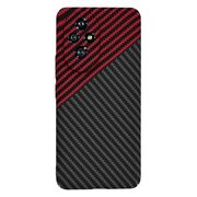Husa pentru  Honor 200 CarbonFiber UltraSlim, Lightweight, negru - rosu
