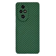 Husa pentru  Honor 200 Pro CarbonFiber UltraSlim, Lightweight, verde