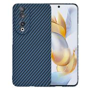 Husa pentru  Honor 90 CarbonFiber UltraSlim, Lightweight, albastru