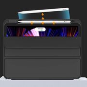 Husa pentru Apple iPad Air 13" 2025 / 2024 M3, M2 cu functie wake-up/sleep si compartiment pentru Apple Pen, negru