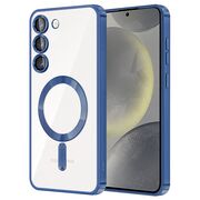Husa pentru  Samsung Galaxy S23 cu MagSafe si protectie pentru lentile anti-shock 1.5 mm - albastru