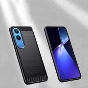 Husa pentru OnePlus Nord CE4 Lite Carbon Liquid Silicone, negru