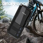 Pachet 360: Husa cu folie integrata Samsung Galaxy S23 ShockProof Dust-Water Proof Full Body, negru