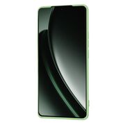 Husa pentru   Realme GT 6 / GT 6T Liquid Silicone, subțire, captusita cu microfibra, anti amprentă, protectie cameră foto, verde deschis