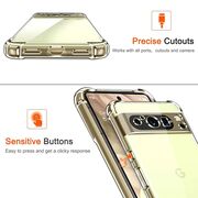 Husa pentru Google Pixel 9 Pro Anti-Shock 1.5mm reinforced 4 corners, transparent