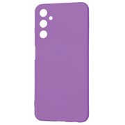 Husa pentru  Samsung Galaxy A05s Liquid Silicone, subțire, captusita cu microfibra, anti amprentă, protectie cameră foto, mov