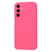 Husa pentru  Samsung Galaxy A25 Liquid Silicone, subțire, captusita cu microfibra, anti amprentă, protectie cameră foto, fucsia