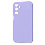 Husa pentru  Samsung Galaxy A25 Liquid Silicone, subțire, captusita cu microfibra, anti amprentă, protectie cameră foto, lavanda