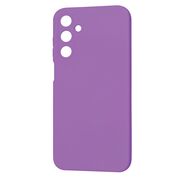 Husa pentru  Samsung Galaxy A25 Liquid Silicone, subțire, captusita cu microfibra, anti amprentă, protectie cameră foto, mov
