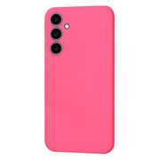 Husa pentru  Samsung Galaxy S23 FE Liquid Silicone, subțire, captusita cu microfibra, anti amprentă, protectie cameră foto, fucsia