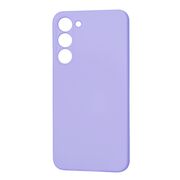 Husa pentru  Samsung Galaxy S23 Plus  Liquid Silicone, subțire, captusita cu microfibra, anti amprentă, protectie cameră foto, lavanda