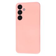 Husa pentru  Samsung Galaxy S24+ Plus Liquid Silicone, subțire, captusita cu microfibra, anti amprentă, protectie cameră foto, roz
