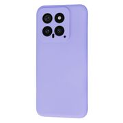 Husa pentru  Xiaomi 14 Liquid Silicone, subțire, captusita cu microfibra, anti amprentă, protectie cameră foto, lavanda
