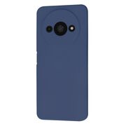Husa pentru  Xiaomi Redmi A3 Liquid Silicone, subțire, captusita cu microfibra, anti amprentă, protectie cameră foto, albastru