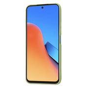 Husa pentru  Xiaomi Redmi 12 5G, Redmi 12 4G Liquid Silicone, subțire, captusita cu microfibra, anti amprentă, protectie cameră foto, verde