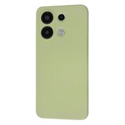 Husa pentru  Xiaomi Redmi Note 13 4G Liquid Silicone, subțire, captusita cu microfibra, anti amprentă, protectie cameră foto, verde