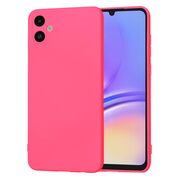 Husa pentru  Samsung Galaxy A05 Liquid Silicone, subțire, captusita cu microfibra, anti amprentă, protectie cameră foto, fucsia