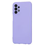 Husa pentru  Samsung Galaxy A23 5G, 4G Liquid Silicone, subțire, captusita cu microfibra, anti amprentă, protectie cameră foto, lavanda