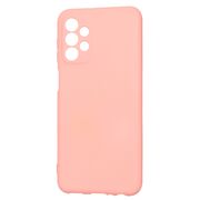 Husa pentru  Samsung Galaxy A23 5G, 4G Liquid Silicone, subțire, captusita cu microfibra, anti amprentă, protectie cameră foto, roz