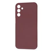 Husa pentru  Samsung Galaxy M15 Liquid Silicone, subțire, captusita cu microfibra, anti amprentă, protectie cameră foto, bordeaux