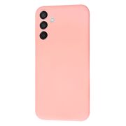Husa pentru  Samsung Galaxy M15 Liquid Silicone, subțire, captusita cu microfibra, anti amprentă, protectie cameră foto, roz