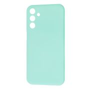 Husa pentru  Samsung Galaxy M15 Liquid Silicone, subțire, captusita cu microfibra, anti amprentă, protectie cameră foto, turcoaz