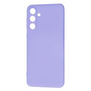 Husa pentru  Samsung Galaxy M55 Liquid Silicone, subțire, captusita cu microfibra, anti amprentă, protectie cameră foto, lavanda