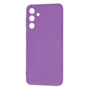 Husa pentru  Samsung Galaxy M55 Liquid Silicone, subțire, captusita cu microfibra, anti amprentă, protectie cameră foto, mov
