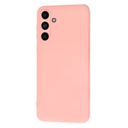 Husa pentru  Samsung Galaxy M55 Liquid Silicone, subțire, captusita cu microfibra, anti amprentă, protectie cameră foto, roz