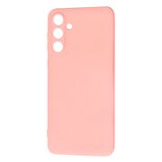 Husa pentru  Samsung Galaxy M55 Liquid Silicone, subțire, captusita cu microfibra, anti amprentă, protectie cameră foto, roz