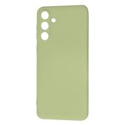 Husa pentru  Samsung Galaxy M55 Liquid Silicone, subțire, captusita cu microfibra, anti amprentă, protectie cameră foto, verde