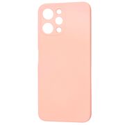 Husa pentru  Xiaomi Redmi 12 5G, Redmi 12 4G Liquid Silicone, subțire, captusita cu microfibra, anti amprentă, protectie cameră foto, roz