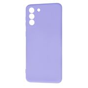 Husa pentru Samsung Galaxy S21+ Plus  Liquid Silicone, subțire, captusita cu microfibra, anti amprentă, protectie cameră foto, lavanda