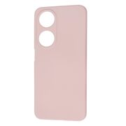 Husa pentru  Honor X7b Liquid Silicone, subțire, captusita cu microfibra, anti amprentă, protectie cameră foto, roz inchis