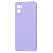 Husa pentru  Motorola Moto E22, E22i Liquid Silicone, subțire, captusita cu microfibra, anti amprentă, protectie cameră foto, lavanda