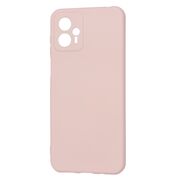 Husa pentru  Motorola Moto G13 Liquid Silicone, subțire, captusita cu microfibra, anti amprentă, protectie cameră foto, roz inchis