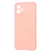 Husa pentru  Motorola Moto G23 Liquid Silicone, subțire, captusita cu microfibra, anti amprentă, protectie cameră foto, roz