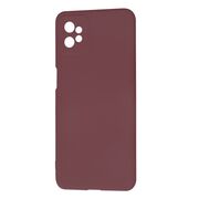 Husa pentru  Motorola Moto G32 Liquid Silicone, subțire, captusita cu microfibra, anti amprentă, protectie cameră foto, bordeaux