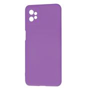 Husa pentru  Motorola Moto G32 Liquid Silicone, subțire, captusita cu microfibra, anti amprentă, protectie cameră foto, mov